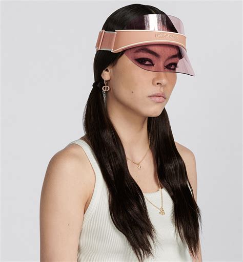 pink dior visor|Dior visor sunglasses.